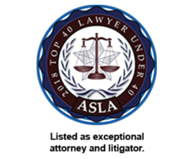 ASLA 2018 Top 40 Lawyer Under 40